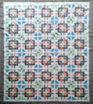 Custon Quilt in Squares Squared pattern